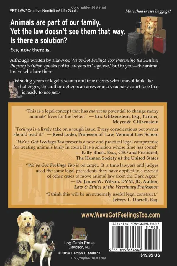 Caroylyn book cover back